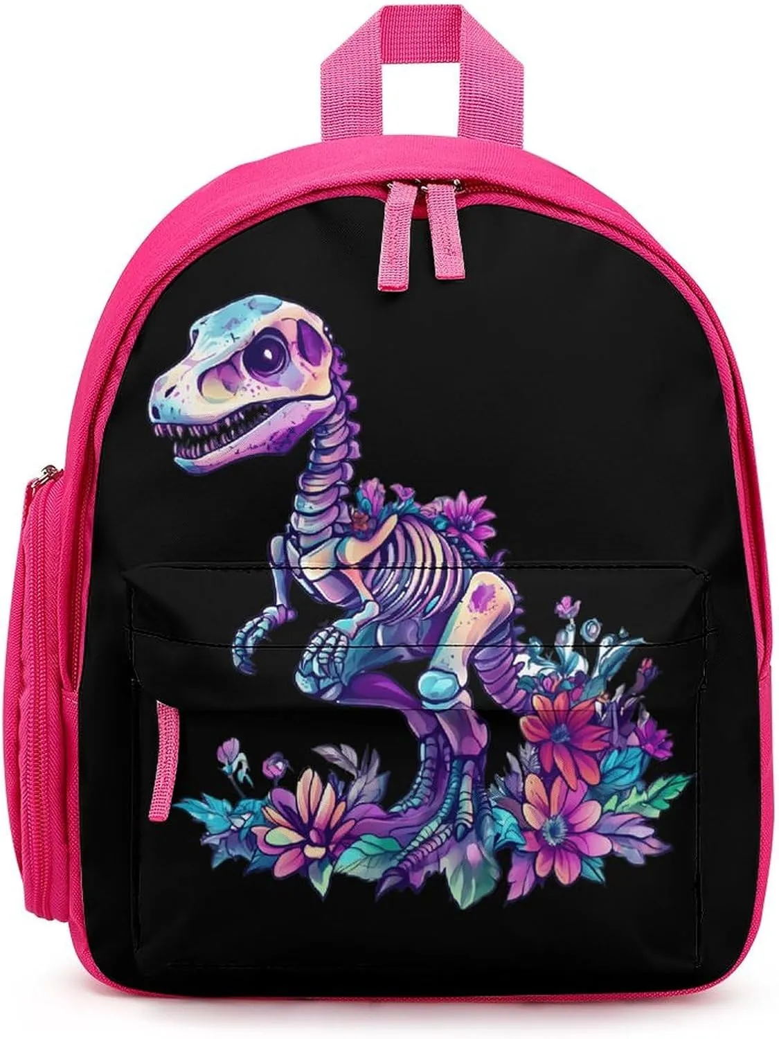 Skeleton Dinosau Bones Paleontologist Backpack Small Shoulder Bag Travel Bag Casual Daybacks Handbags One Size