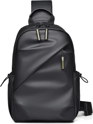 Sling Backpacks, Tactical Sling Chest Bag Shoulder Crossbody Bags Outdoor Travel for Men Women (Black-2)