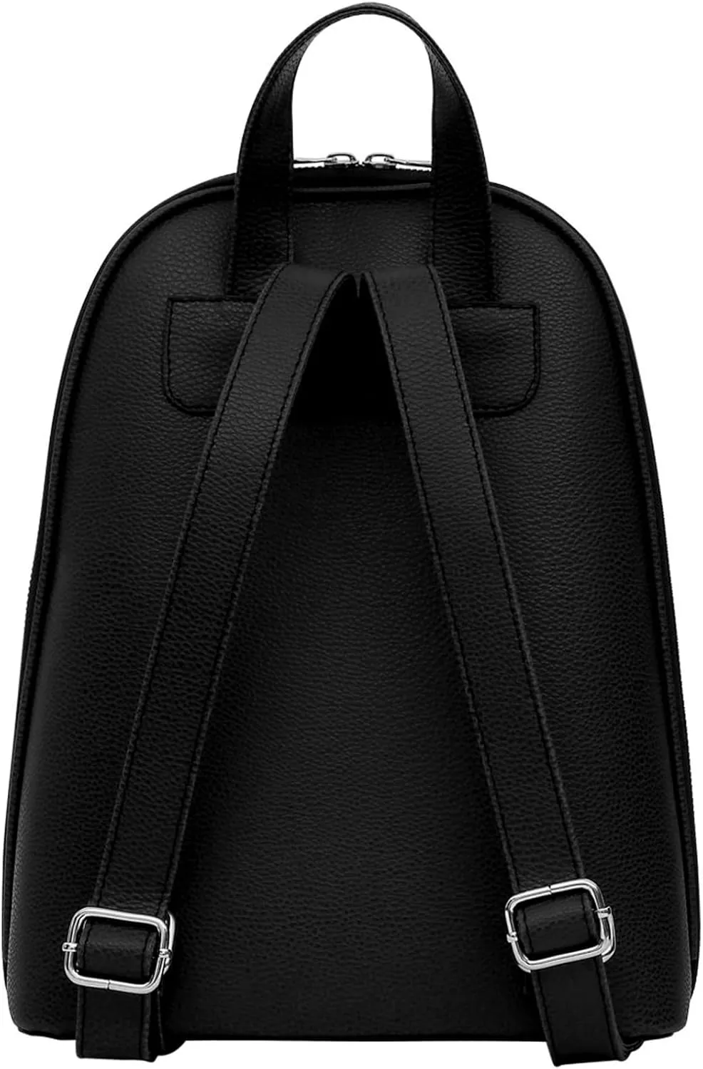 Small Backpack for Women - Vegan Leather and Unique Design Handmade Backpack Purse for Women, Be The Change Design