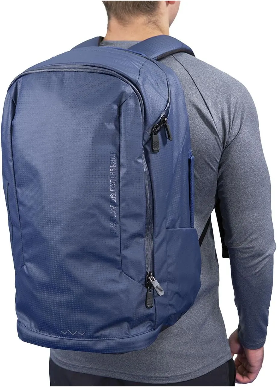 SOG Surrept/36 CS Liter Carry Lightweight Organized Functional Water-Resistant Nylon Travel Day Backpack, Steel Blue/Frost