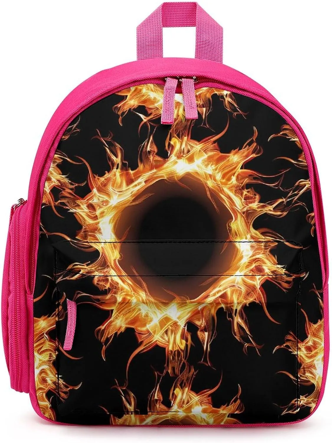 Solar Eclipse Pattern Unisex Small Backpack Lightweight Cute Shoulder Bag Travel Daypack
