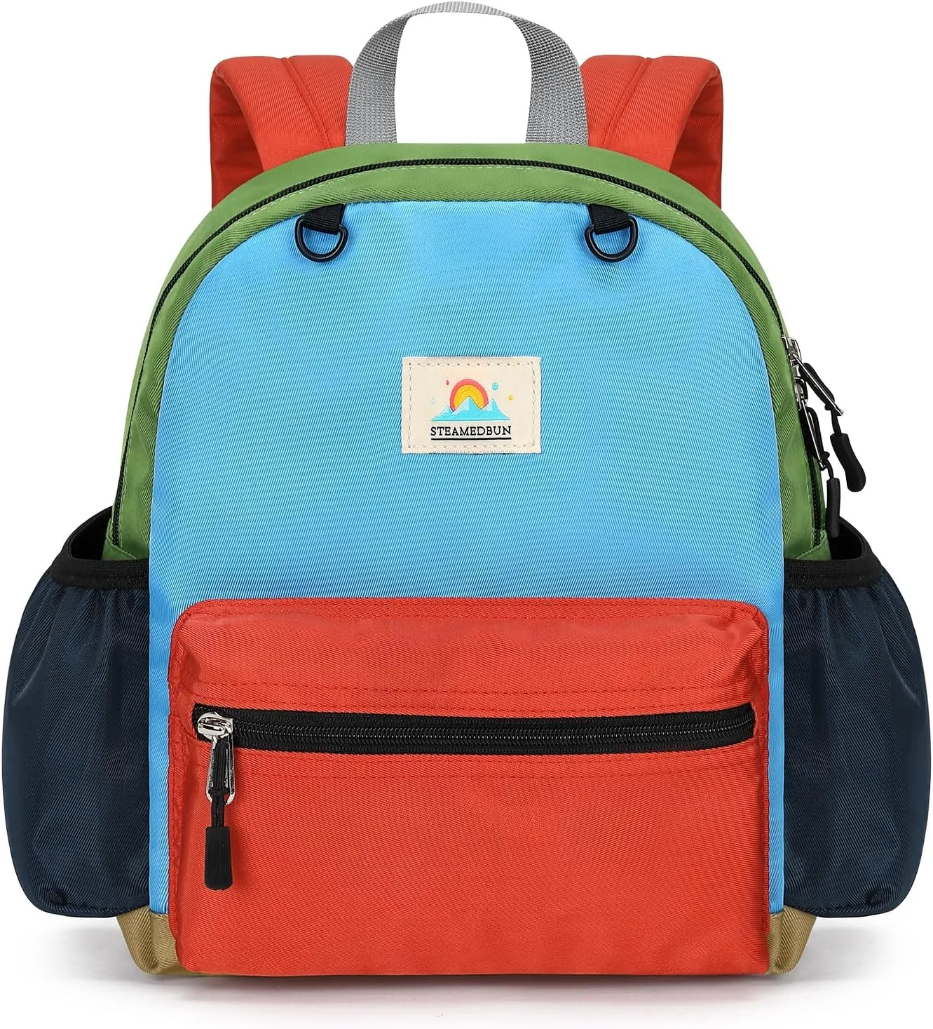 STEAMEDBUN Toddler Backpack for Boys 2-4: Preschool Kindergarten Backpacks - 12 inch Daycare Backpack