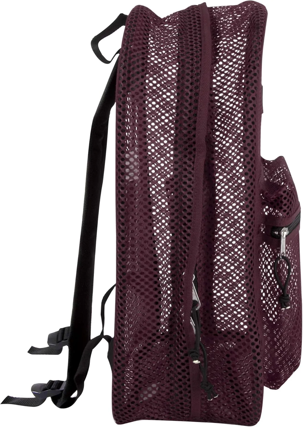 Summit Ridge Mesh Backpacks for Kids, Adults, School, Beach, and Travel, Colorful Transparent Mesh Backpacks with Padded Straps Large