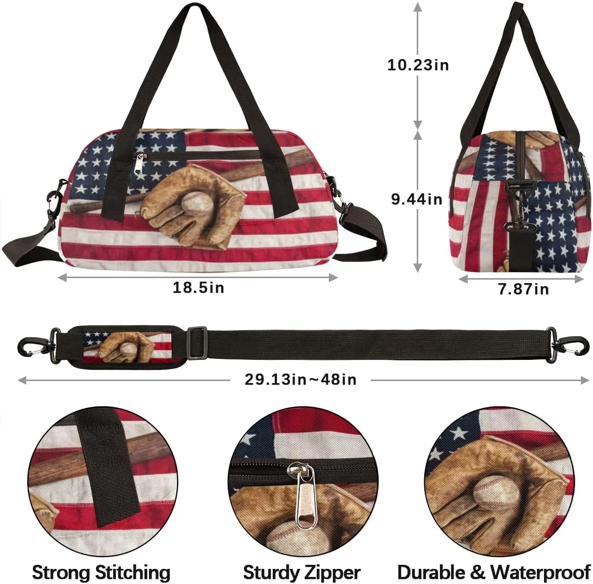 Sun Mars Venus Kids Overnighter Duffel Bags for Boys & Girls, Perfect for Sleepovers and Travel Duffel Bag for Kids, Carry-On Size & Ideal for School Practice or Sport Gym Bags