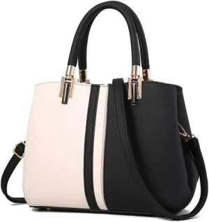Top-handle Handbags Satchel for Women PU Leather Hobo Purse Elegant Crossbody Shoulder Bag Tote