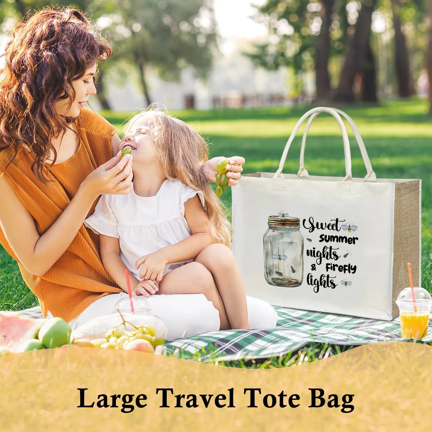 Tote Bag For Women Aesthetic Tote Bag Sturdy Cloth Cotton Totes Bag for Shopping, Grocery - B