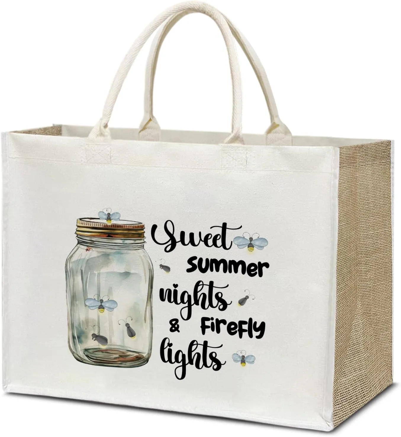Tote Bag For Women Aesthetic Tote Bag Sturdy Cloth Cotton Totes Bag for Shopping, Grocery - B