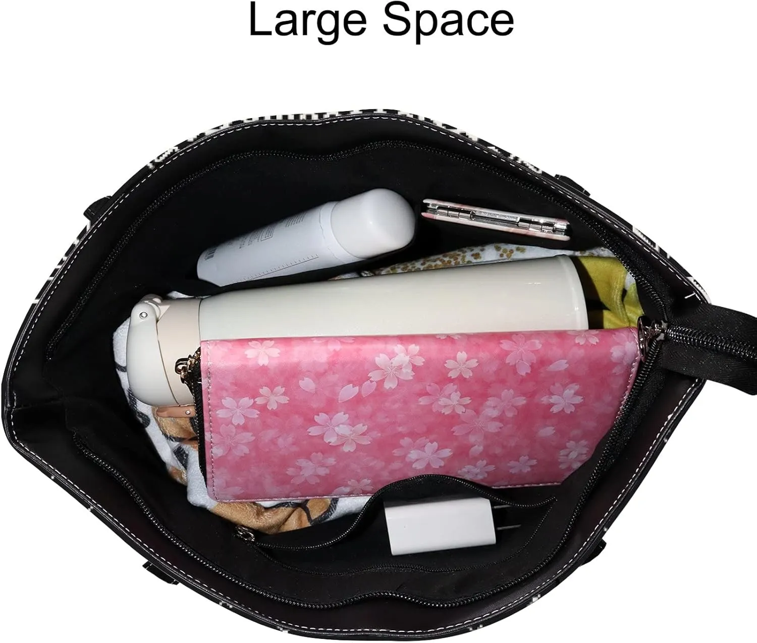 Tote Bag for Women PU Leather Handbags Women's Crossbody Handbags Work Tote Bags for Women Coachbags Tote Bag with Zipper