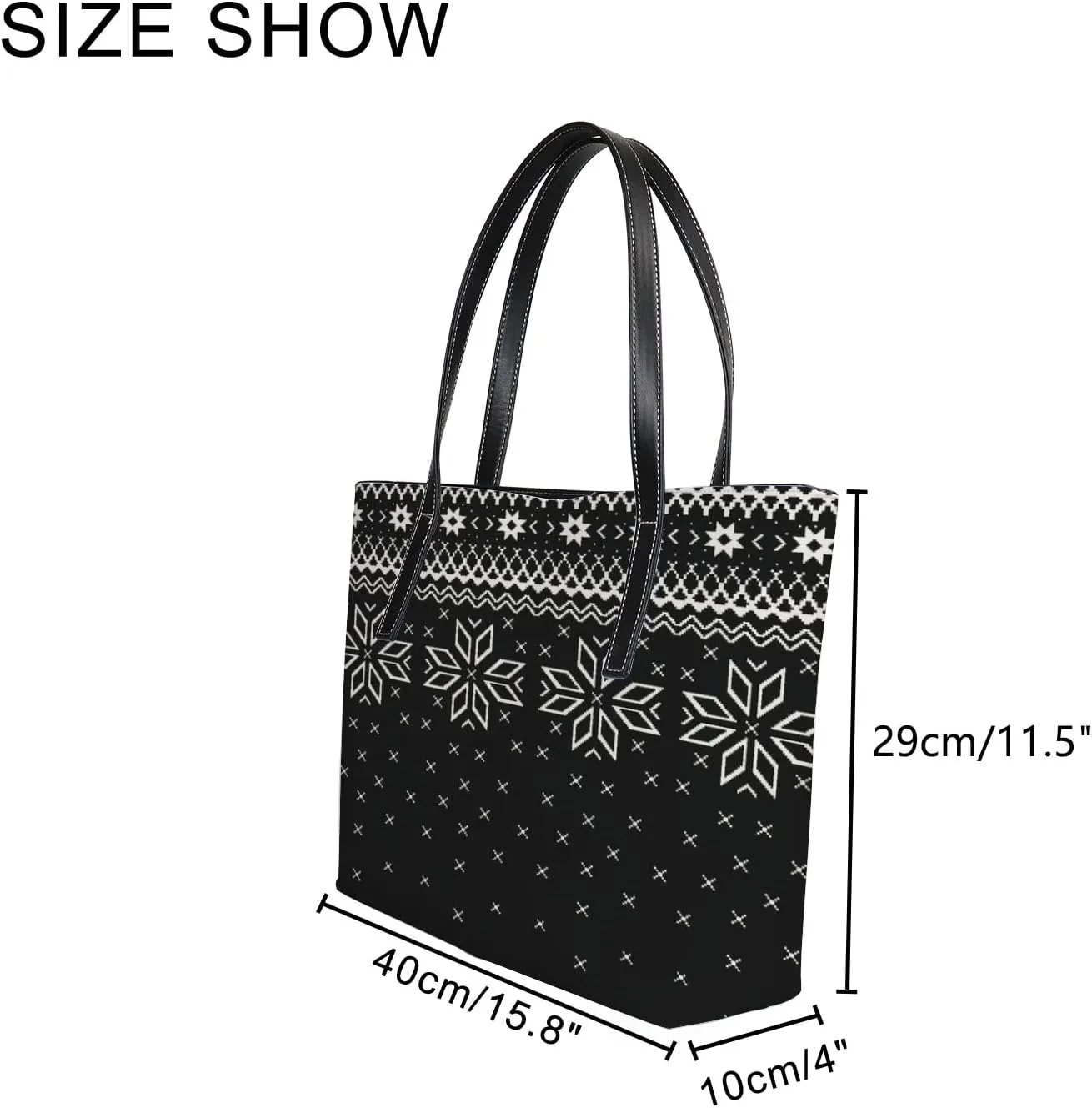Tote Bag for Women PU Leather Handbags Women's Crossbody Handbags Work Tote Bags for Women Coachbags Tote Bag with Zipper