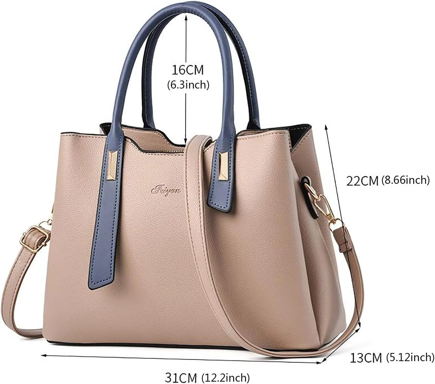 Tote Bag For Women Retro Hobo Handbags Woman Large Designer Ladies Bag Pocket Purse Leather For Daily Shopping Travel R