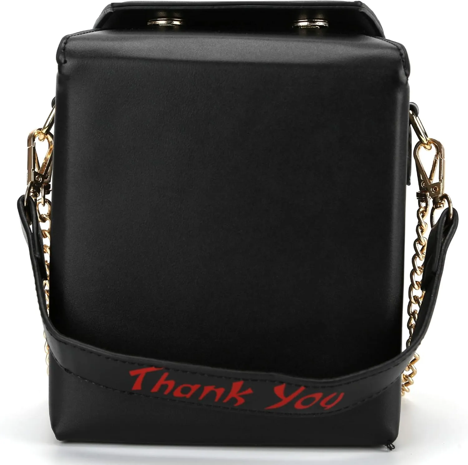 Tower Print Crossbody Shoulder Bag,Pu Chinese Takeout Box Totes Purse for Women