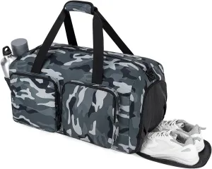 Travel Duffel Bags 40L,Gym Bag, Travel Bag, Duffle Bag for Men, Foldable Overnight Weekender Bags for Women & Men with Adjustable Shoulder Strap