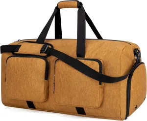 Travel Duffel Bags 65L,Gym Bag, Travel Bag, Duffle Bag for Men, Foldable Overnight Weekender Bags for Women & Men with Adjustable Shoulder Strap