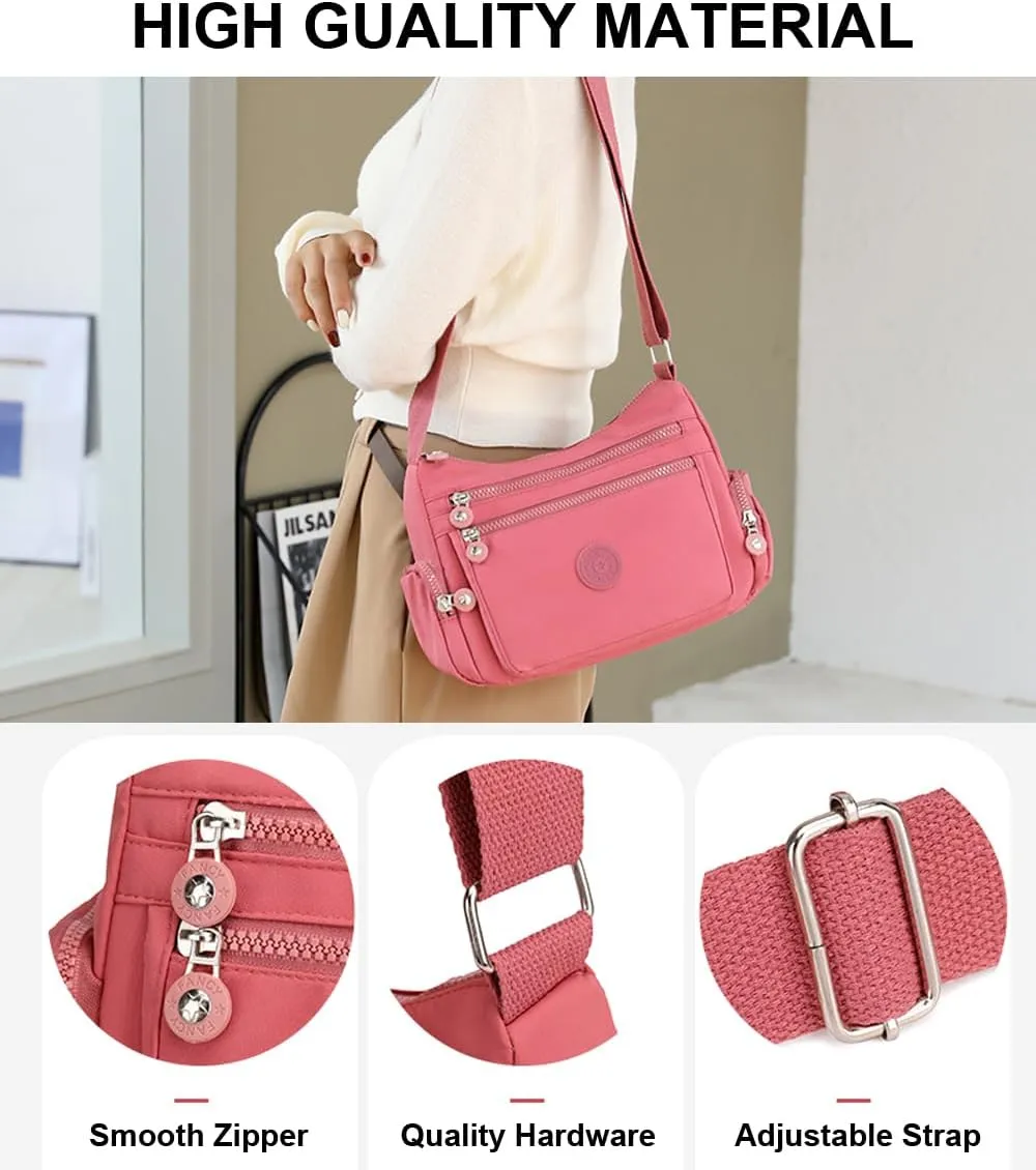 Trendy Crossbody Bags - Crossover Purse for Women, Over Shoulder Crossbody Bag