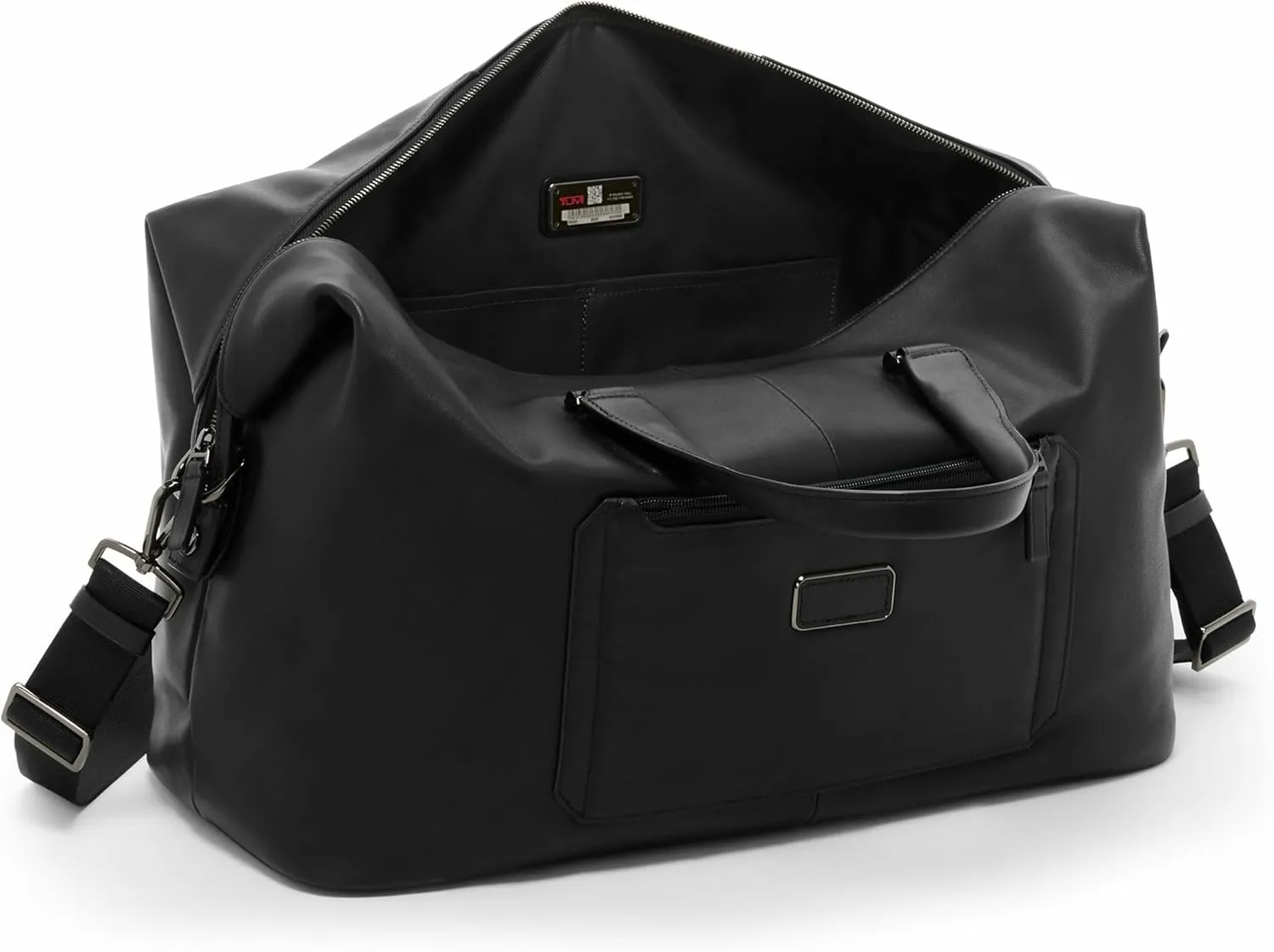 TUMI - Harrison Nelson Duffel - Business Travel Duffel - Convenient Travel Bag with Removable Shoulder Strap, Multiple Pockets - Black Bombe