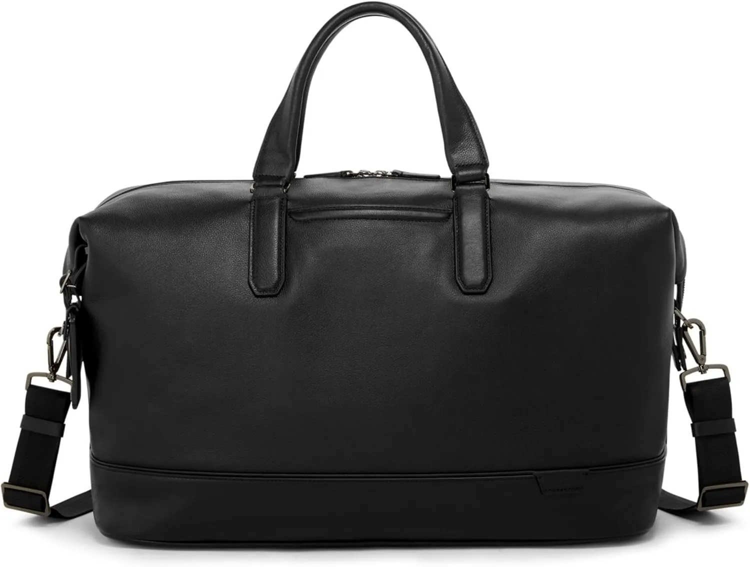 TUMI - Harrison Nelson Duffel - Business Travel Duffel - Convenient Travel Bag with Removable Shoulder Strap, Multiple Pockets - Black Leather