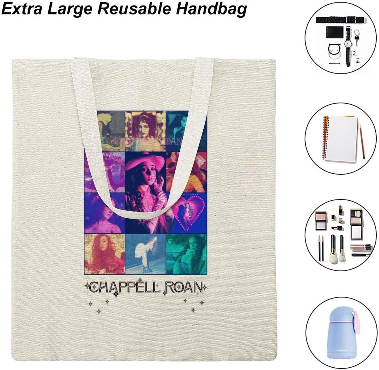 Unisex Casual Reusable Shopping Bag Durable Handbag