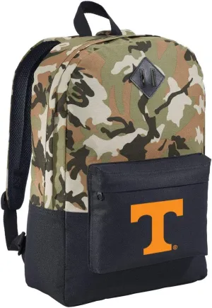 University of Tennessee CAMO Backpack MEDIUM Tennessee Vols Backpacks