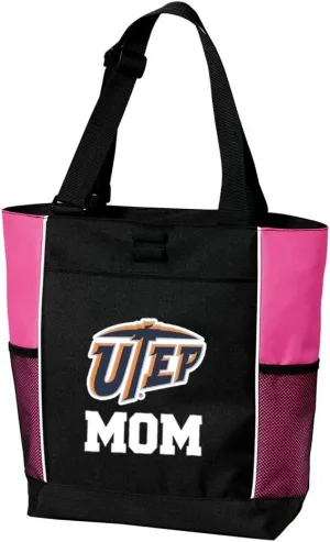 UTEP Miners Mom Tote Bag Ladies Proud UTEP Parent Totes