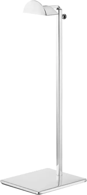uxcell Purse Display Stand Set 1Pack Metal Adjustable Height Handbag Rack Single Hook Holder for Boutique Store - Silver