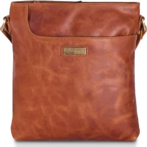 VALENCHI Leather Crossbody Bags for Women - Women's Crossbody Handbags - Trendy Leather Purse for Women - Ladies Sling Bag