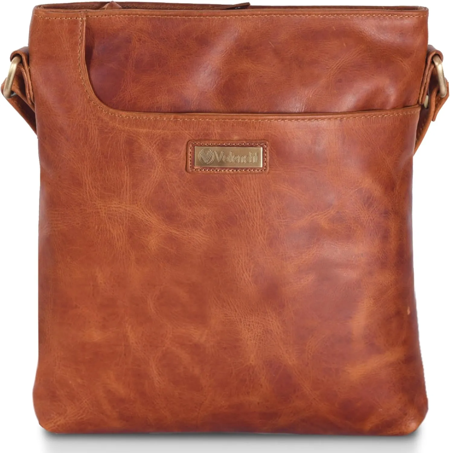 VALENCHI Leather Crossbody Bags for Women - Women's Crossbody Handbags - Trendy Leather Purse for Women - Ladies Sling Bag