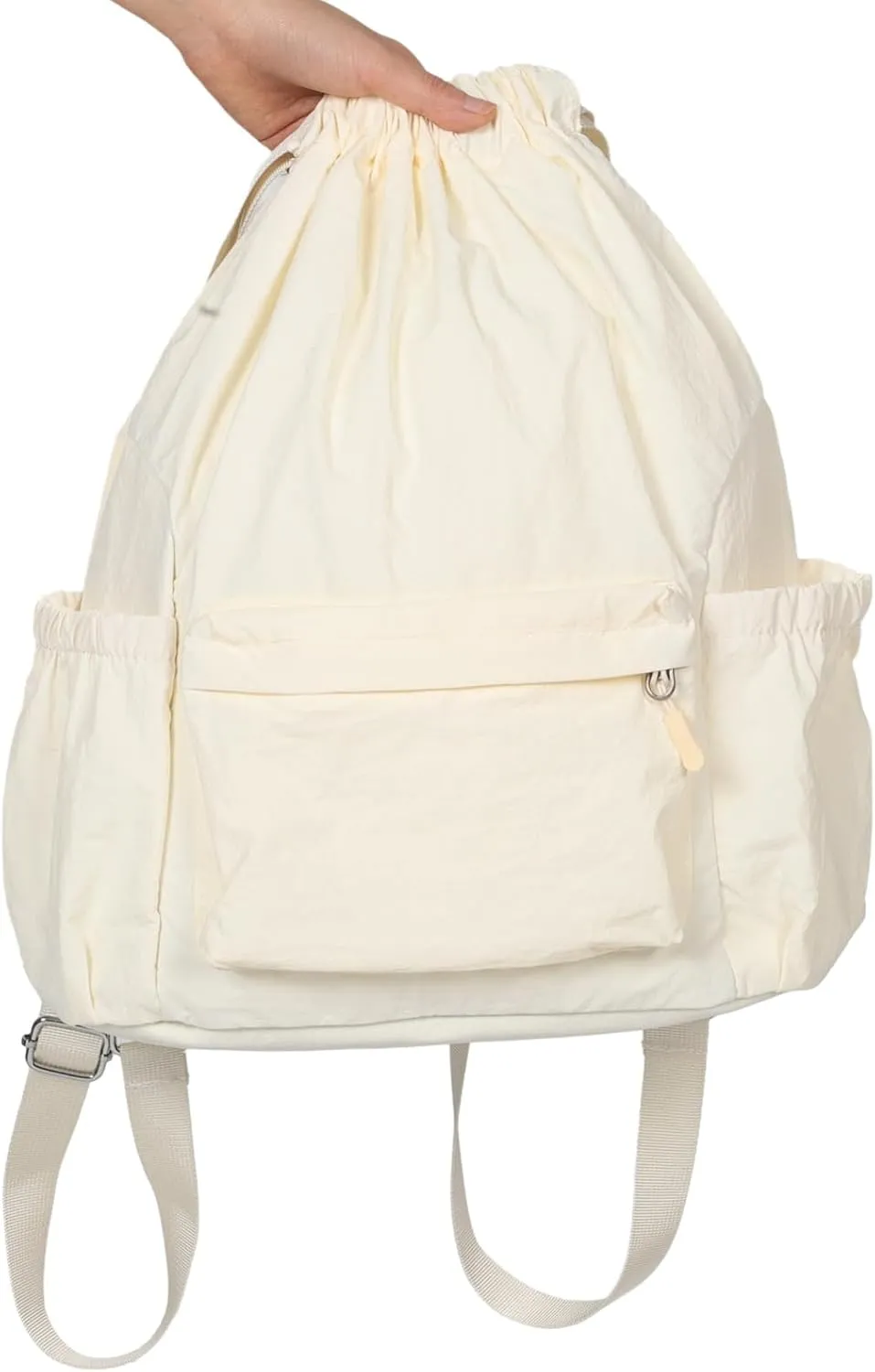 VALICLUD Lightweight Drawstring Backpack Travel Bag for Women Mini Backpack Shopping Shoulder Bag