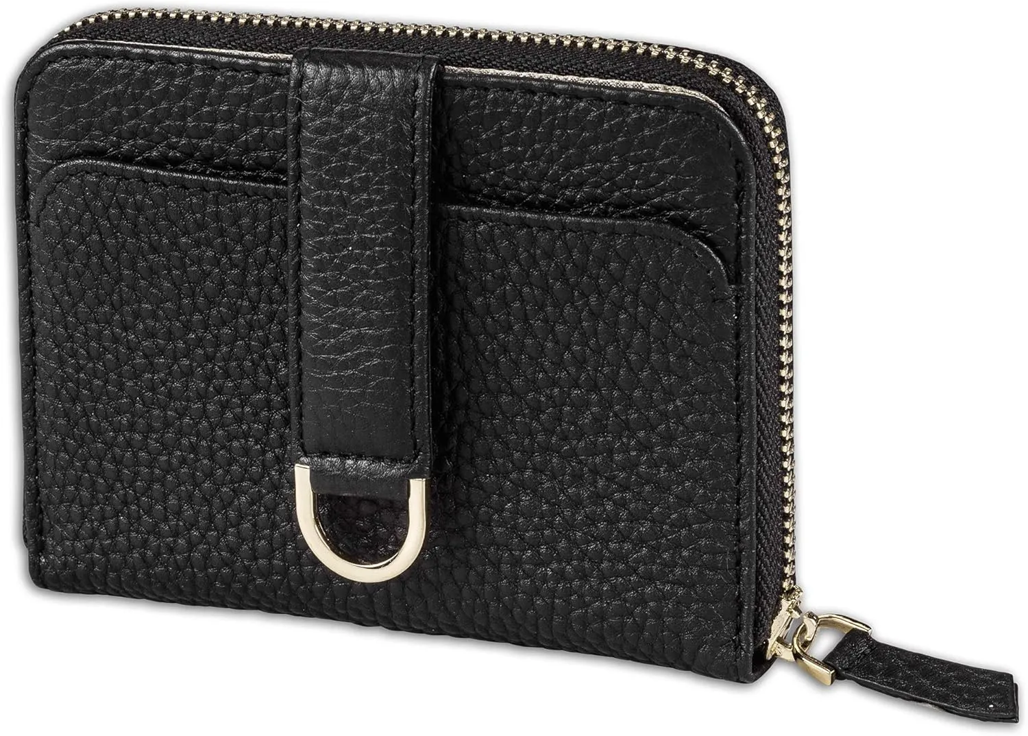 Vaultskin Small Wallet for Women, Leather Card Holder with RFID Blocking with Zipper Coin Pocket, Cash Pocket - Minimalist Wallet Women Slim Design for Everyday Use