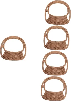 Veemoon 5pcs Crossbody Bag Handles Bag Handles for Handbags Wrap for Purse DIY Purse