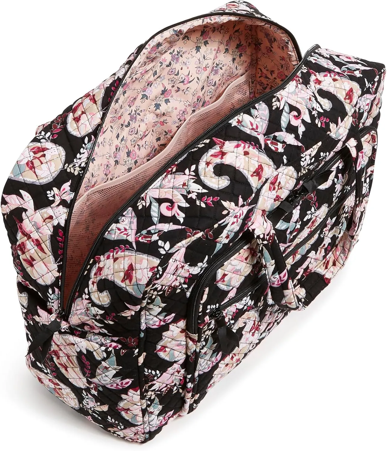Vera Bradley Iconic Grand Weekender Travel Bag, Signature Cotton, Botanical Paisley