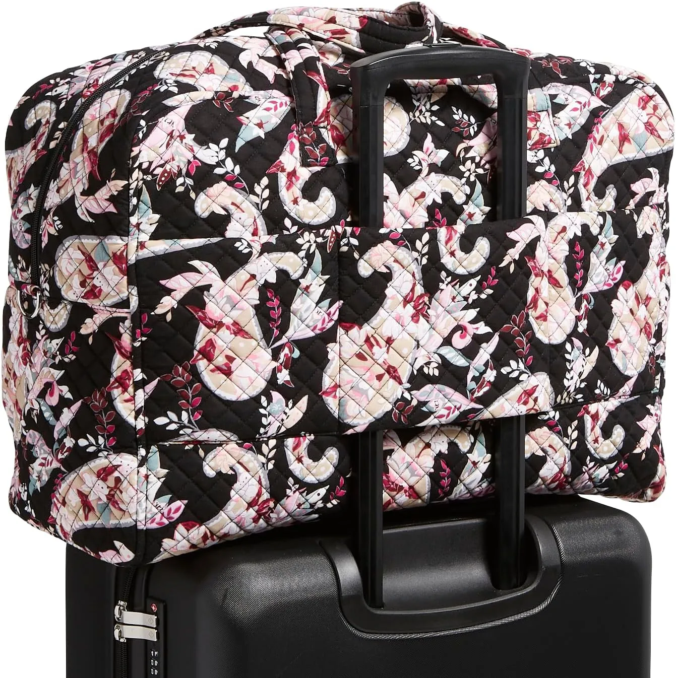 Vera Bradley Iconic Grand Weekender Travel Bag, Signature Cotton, Botanical Paisley