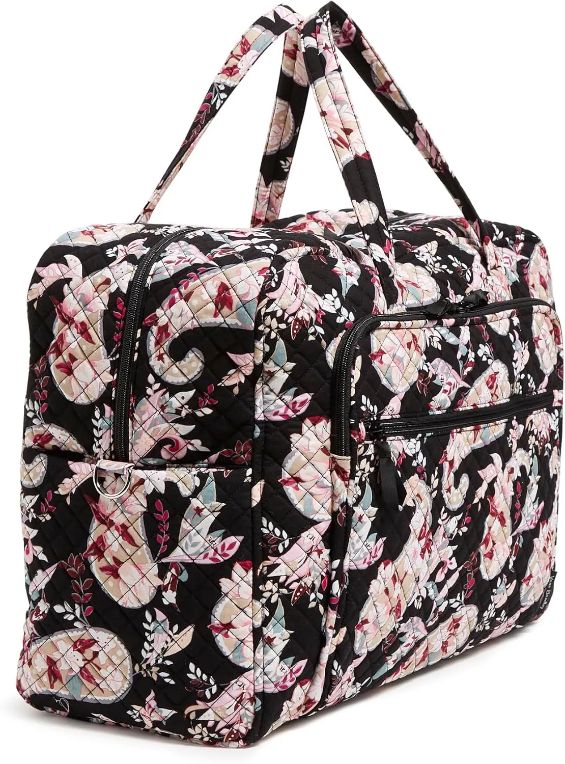 Vera Bradley Iconic Grand Weekender Travel Bag, Signature Cotton, Botanical Paisley