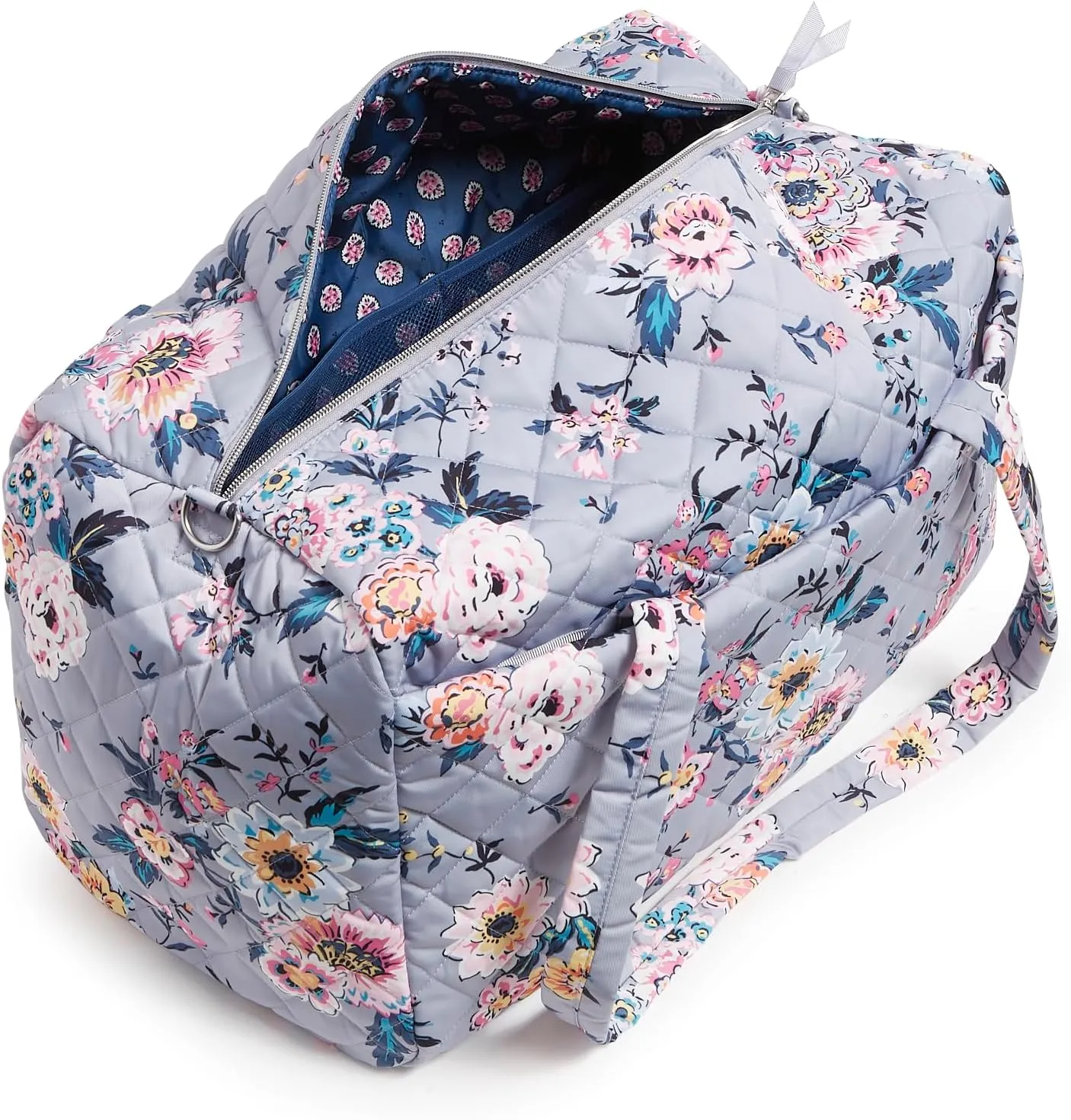 Vera Bradley Performance Twill Large Travel Duffle Bag, Parisian Bouquet