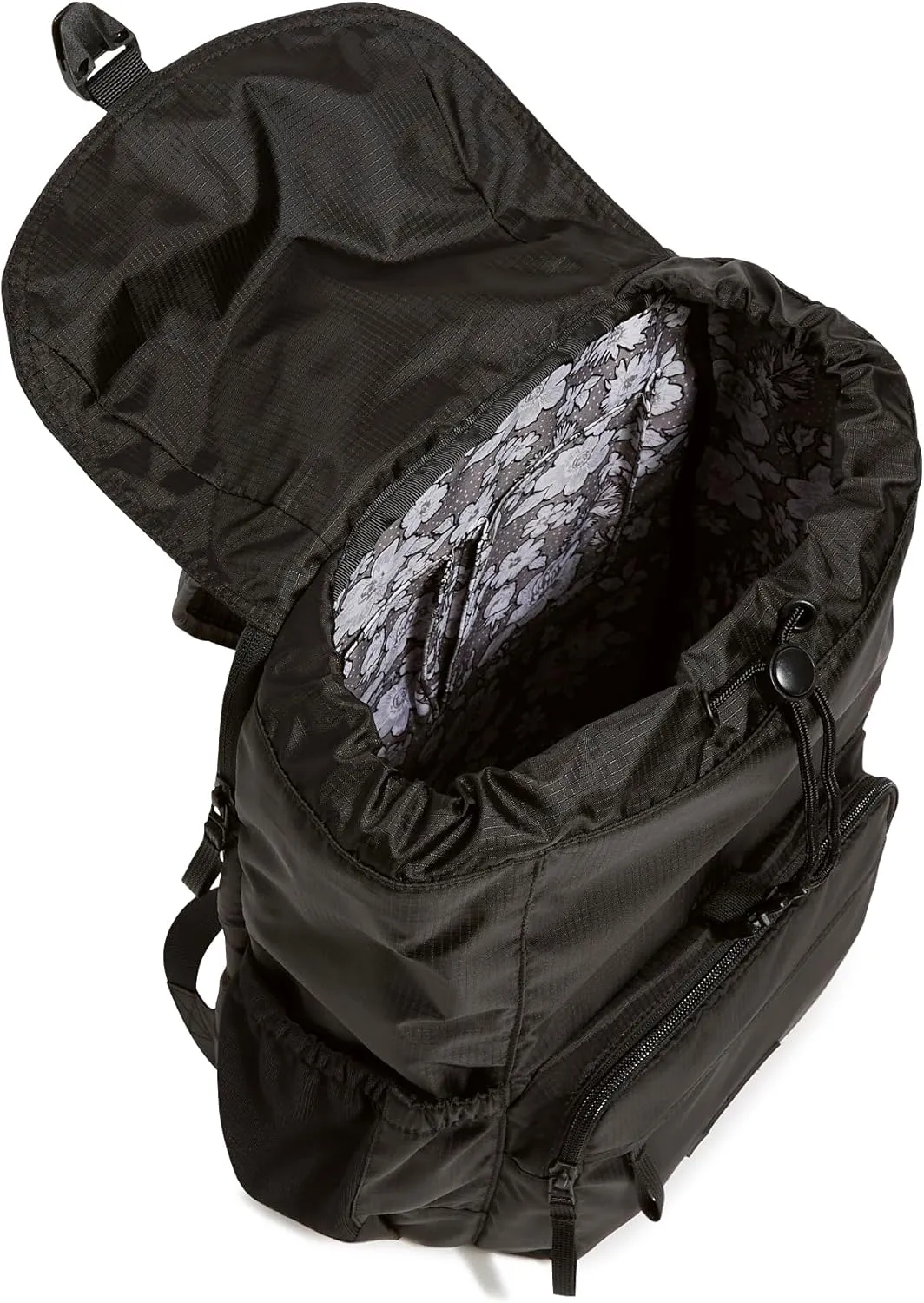 Vera Bradley Ripstop Campus Daytripper Backpack, Black