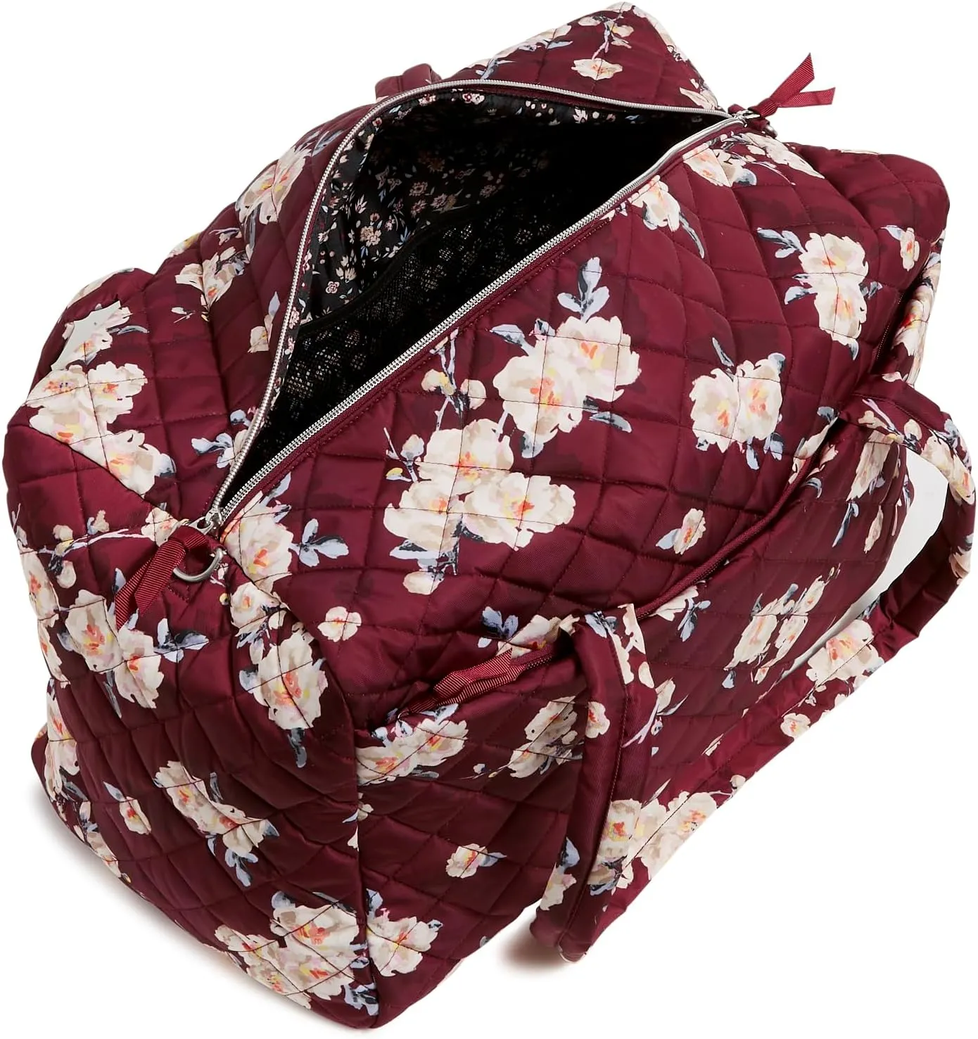 Vera Bradley Women's Performance Twill Large Travel Duffle Bag, Blooms and Branches, One Size