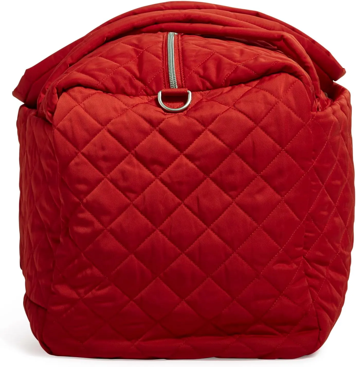 Vera Bradley Women's Performance Twill Large Travel Duffle Bag, Cardinal Red, One Size