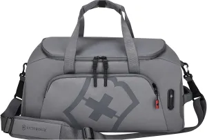 Victorinox Touring 2.0 Sports Duffel - Modern, Durable Duffel Bag for the Gym, Pool, or Track - Features Waterproof Pouch - 33 Liters, Light Gray