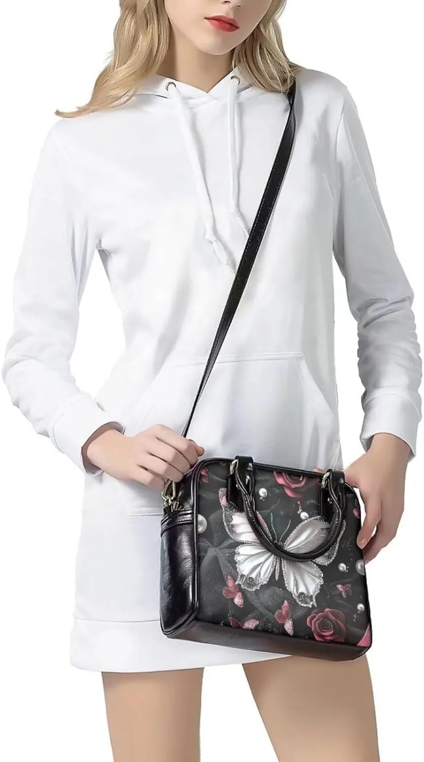 Vintage Purses and Handbags for Women, Waterprooof Satchel Purses and Handbags, Top Handle Handbag