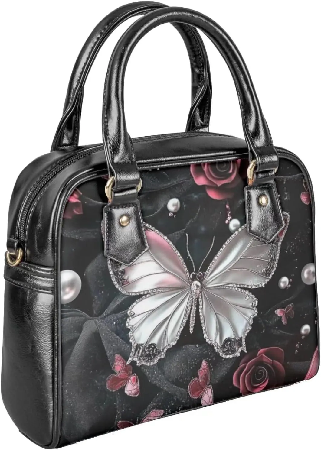 Vintage Purses and Handbags for Women, Waterprooof Satchel Purses and Handbags, Top Handle Handbag