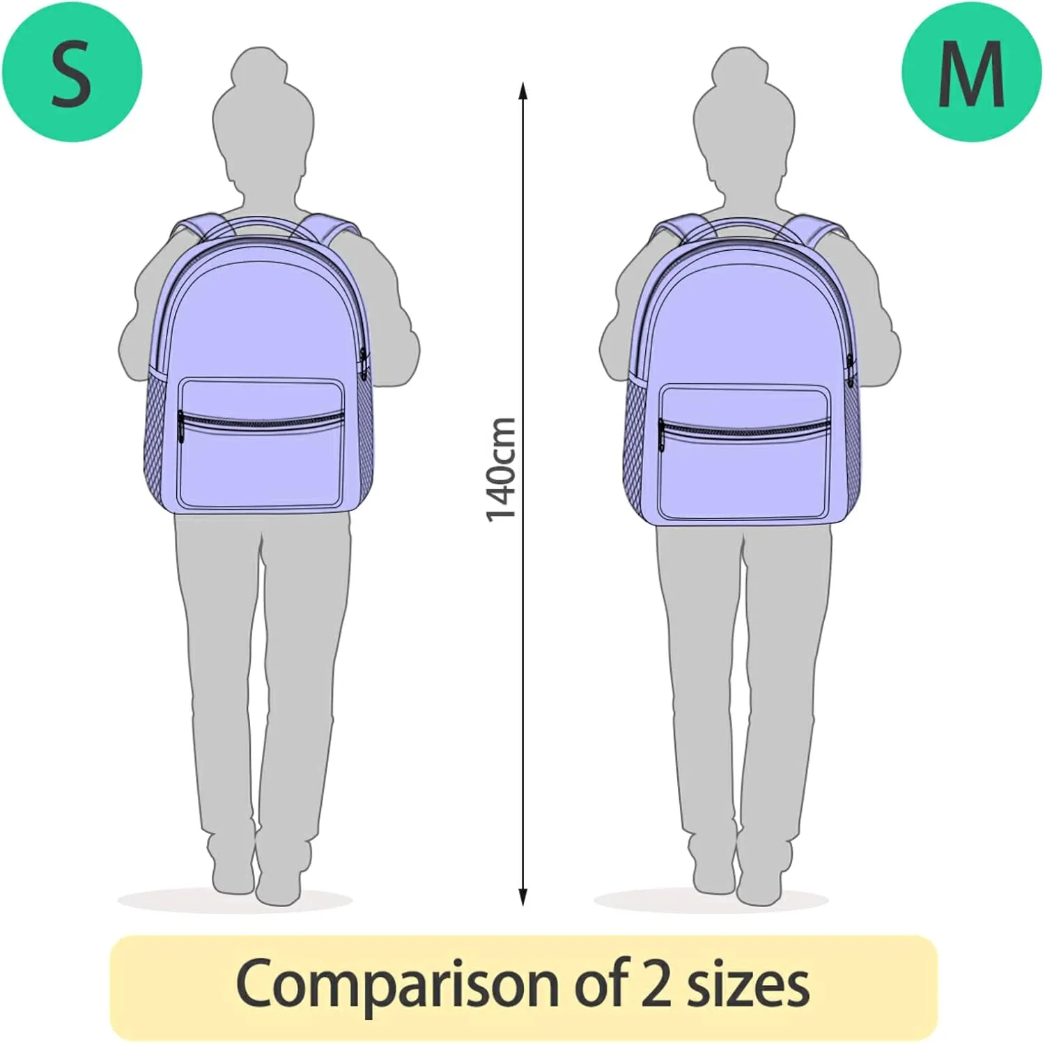 Wamika Butterfly Kids Backpack Turquoise Golden School Backpacks for Boys Girls Daypack Book Bag