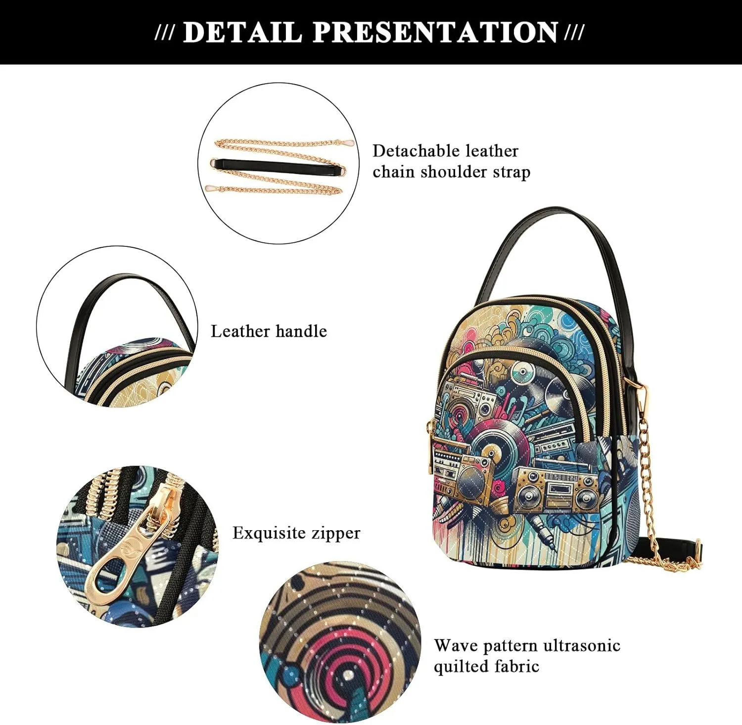 Watercolor Sea Parrot Shoulder Bags for Women Trendy Women Handbags