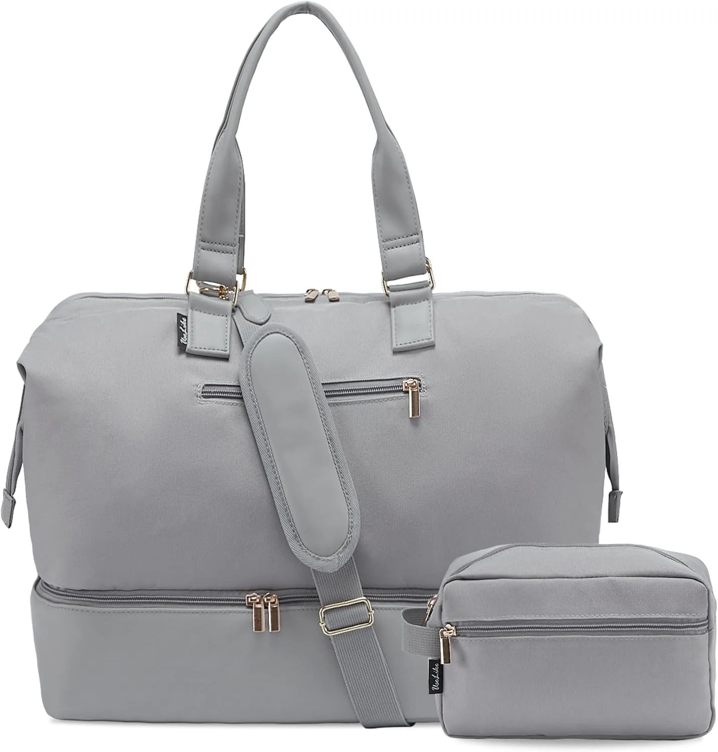 Weekender Bags for Women, Large Travel Duffel Bag with Shoes Compartment, Carry On Overnight Tote Bags with Toiletry Bags, Hospital Bags for Labor and Delivery