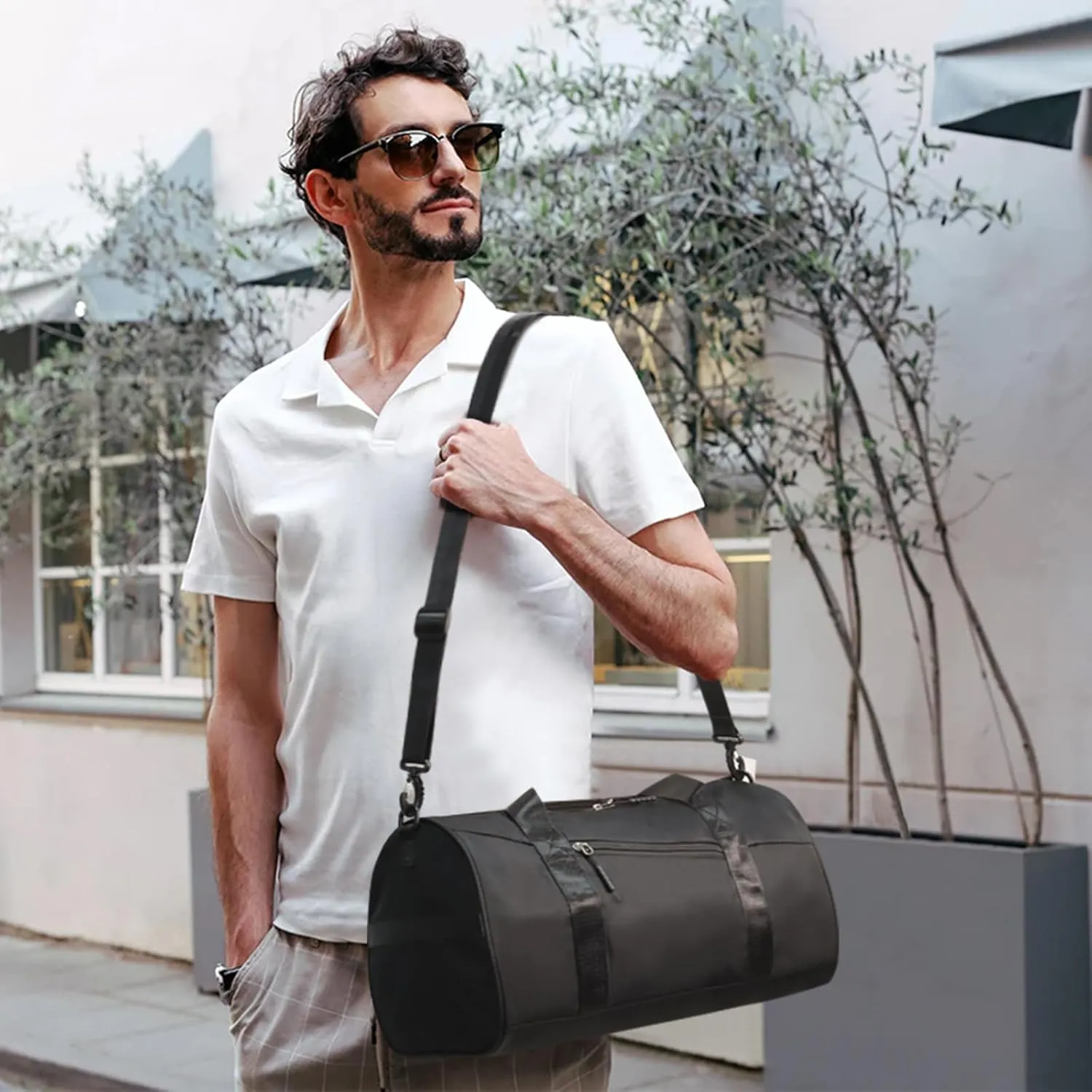 Weekender Travel Bag Gym duffle sports Bag Durable Duffle Bag Sports Bag for Fitness and Business Trips