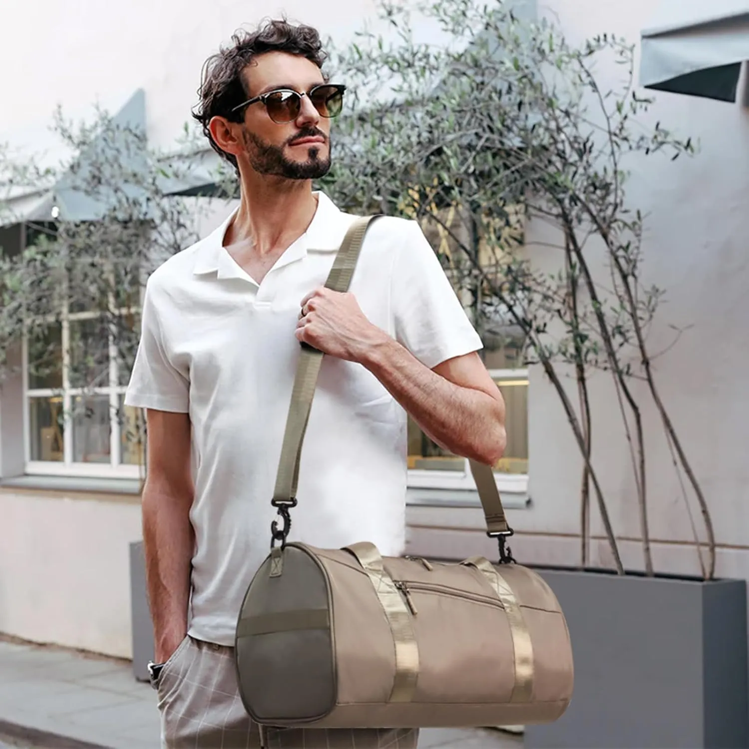 Weekender Travel Bag Gym duffle sports Bag Durable Duffle Bag Sports Bag for Fitness and Business Trips