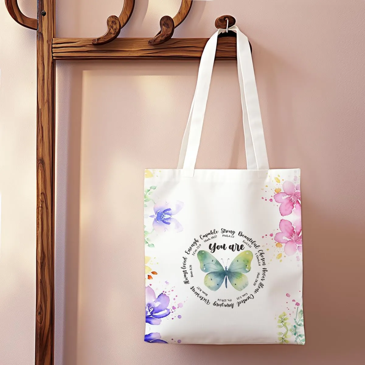 Wenboco Motivational Gifts Tote Bag Reusable Grocery Bags Beach Bag, Inspirational Gifts 1