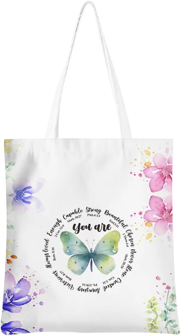 Wenboco Motivational Gifts Tote Bag Reusable Grocery Bags Beach Bag, Inspirational Gifts 1