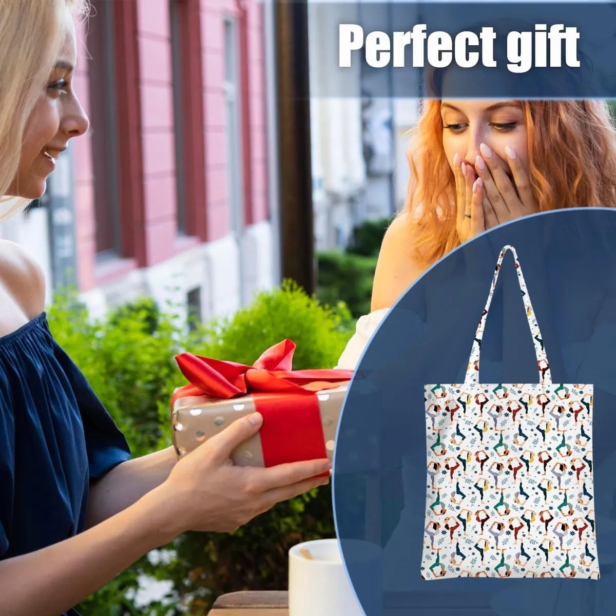 Wenboco Motivational Gifts Tote Bag Reusable Grocery Bags Beach Bag, Inspirational Gifts 1