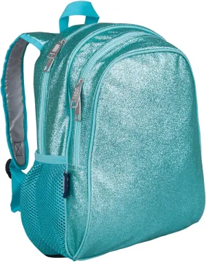 Wildkin 15-inch Kids Backpack – Durable, Padded, Adjustable for School & Travel (Blue Glitter)