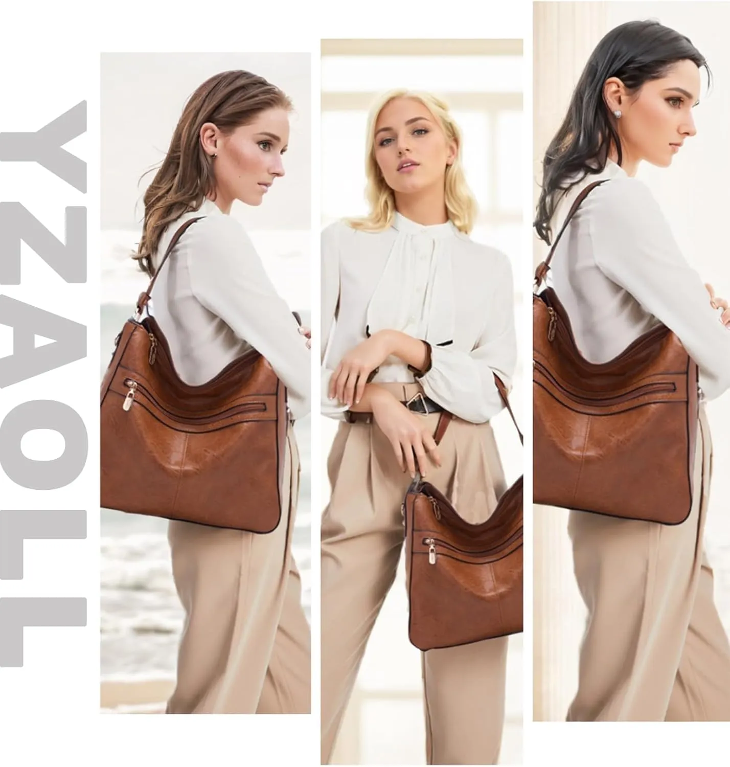 Women Large Crossbody Bags Ladies Satchel Shoulder Handbags Purse and Wallet Set for Women Totes Hobo Purses