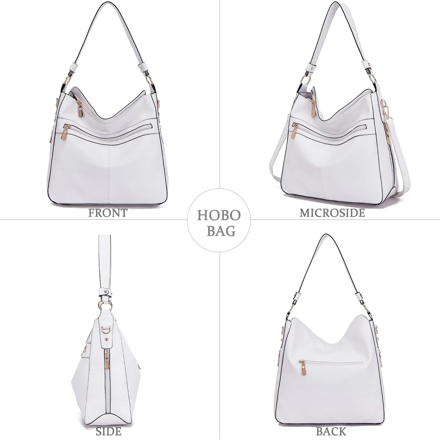 Women Large Crossbody Bags Ladies Satchel Shoulder Handbags Purse and Wallet Set for Women Totes Hobo Purses